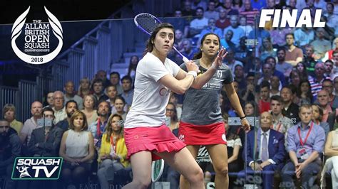 Squash El Sherbini V El Welily Allam British Open Final Youtube