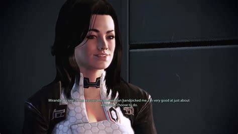 Mass Effect 2 Miranda Lawson All Cutscenes Youtube