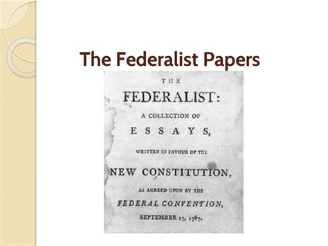 Lets Start With The Supporters Of The Constitution Ppt Download