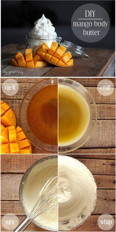 Diy Body Butter Recipe Mango Body Butter Yesmissy