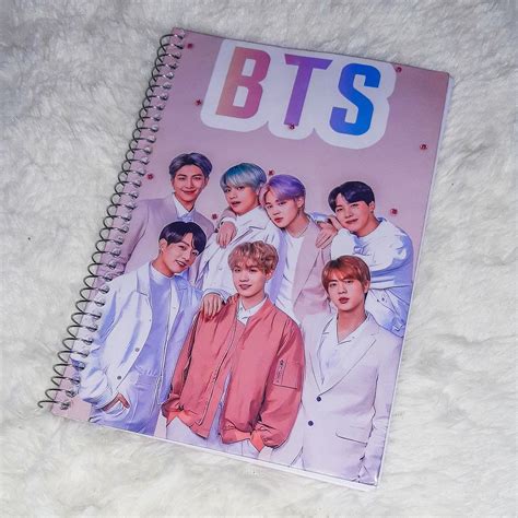 Caderno Personalizado Bts No Elo7 Vitoria Regina Oliveira Santos