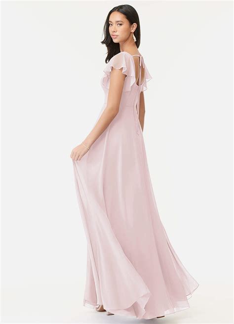 Azazie Bondi Blushing Pink Bridesmaid Dresses Azazie