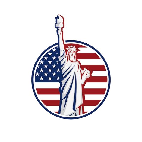 Premium Vector | Statue of liberty