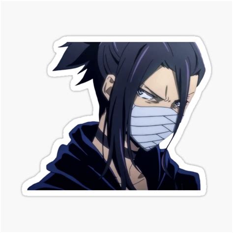 "Gin Akutagawa Glare" Sticker by livifitz16 | Redbubble