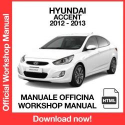 Workshop Manual Hyundai Accent Rb En