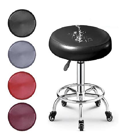 Round Waterproof Bar Stool Seat Covers Washable Stool Cushion Slipcover