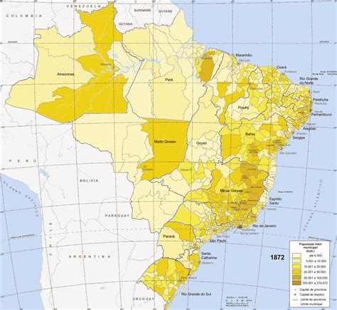 Mapa Do Brasil Em S Culo