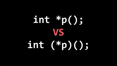 Function Declaration And Function Pointer In C And Cpp Programming