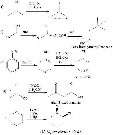 Help With Question 4 C And 4 D Suggest An Efficient Synthesis Of