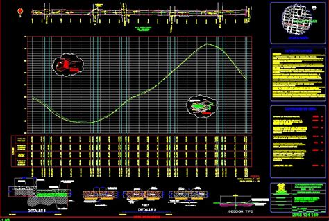 Pavimento Guarniciones Y Banquetas En AutoCAD Librería CAD