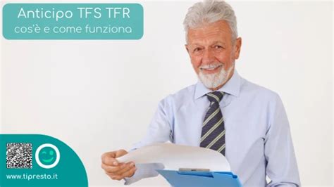 Anticipo TFS Funzionamento Beneficiari E Vantaggi TiPresto