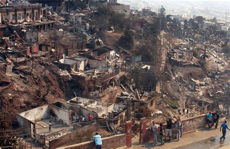 Fire in Valparaiso, Chile - Mirror Online