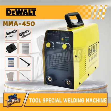 Dewalt Mini Mma 450 Portable Igbt Inverter Welding Machine Lazada Ph