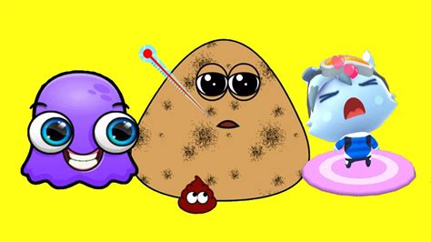 Pou Vs Moy 7 Vs Tamagotchi Pou Y Sus Amigos Juego De Pou Y Amigos