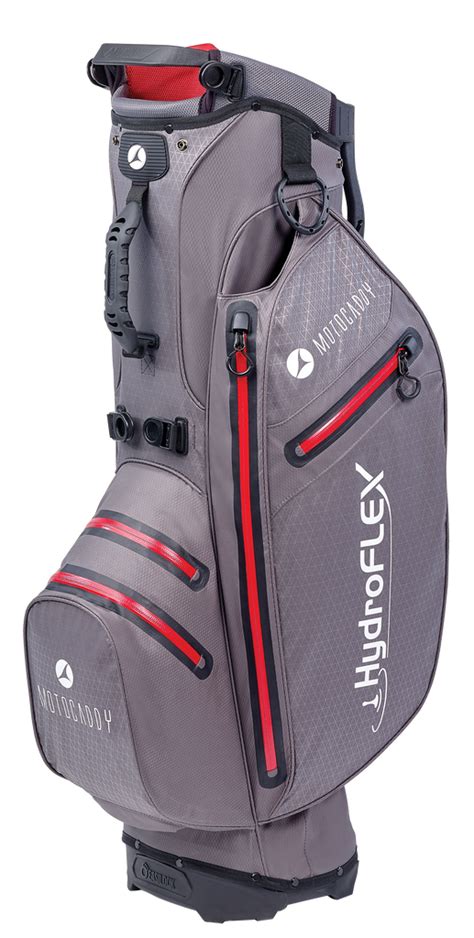 Motocaddy Hydroflex Waterproof Golf Stand Bag Red Andrew Morris Golf