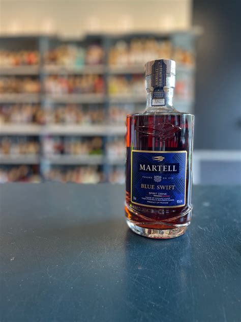 MARTELL BLUE SWIFT COGNAC — Bogey's Bottled Goods
