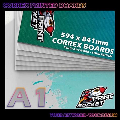 Printed Correx Boards 3mm A1 594 X 841 Mm Print Rocket Online