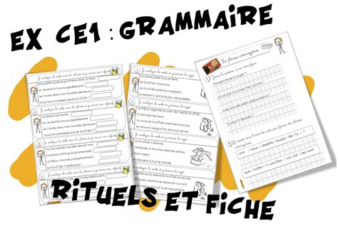 Rituels Ex Verbe Linfinitif Le Sujet La Phrase Interrogative