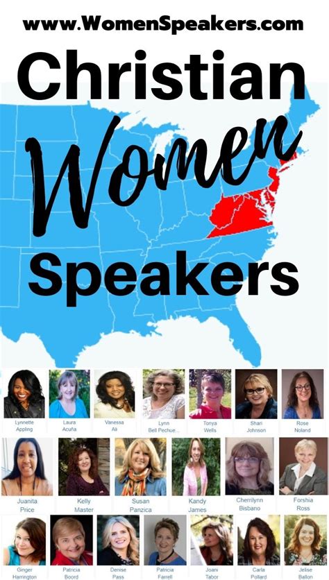 Northeast Area Christian Women Speakers