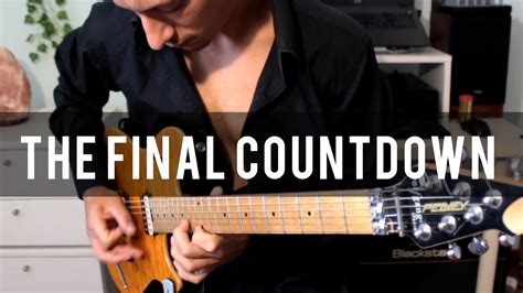 The Final Countdown Europe Guitar Solo YouTube