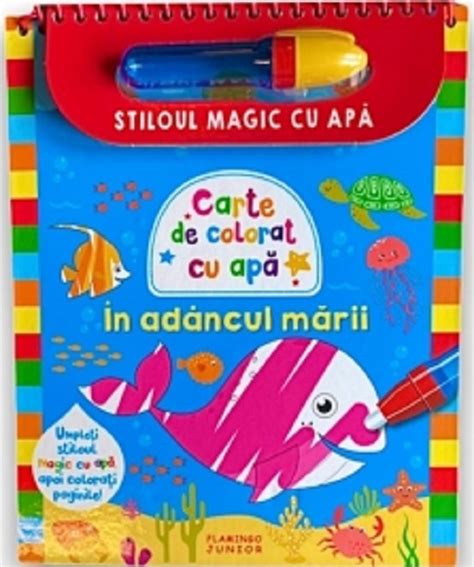 In Adancul Marii Carte De Colorat Cu Apa Stiloul Magic Cu Apa Pdf