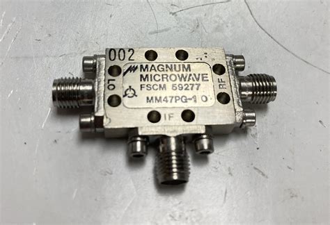 Handbook Of Rf Microwave And Millimeter Wave Components Artech House Microwave Library 5