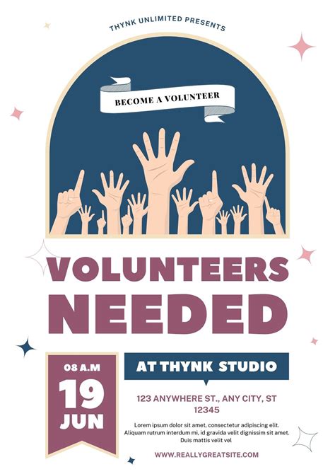 Volunteer Posters