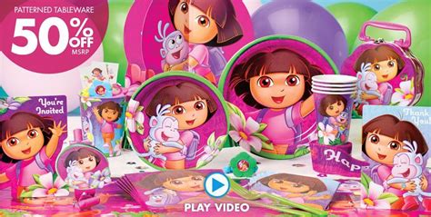 Dora The Explorer Party Supplies