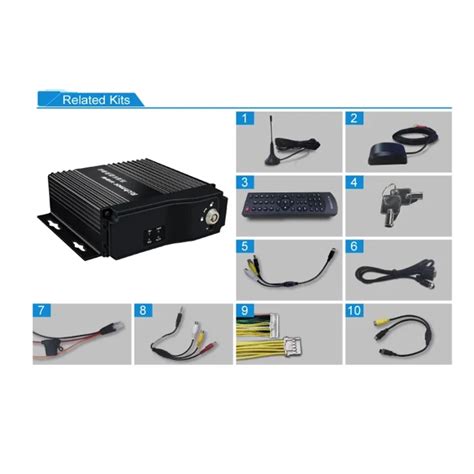 4ch 720p Mobile Dvr Dual 256 Sd Cards With Optional 3g 4g Gps Wifi For