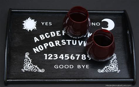 Diy Ouija Board Serving Tray Cricut Tutorial Gothic Entertaining