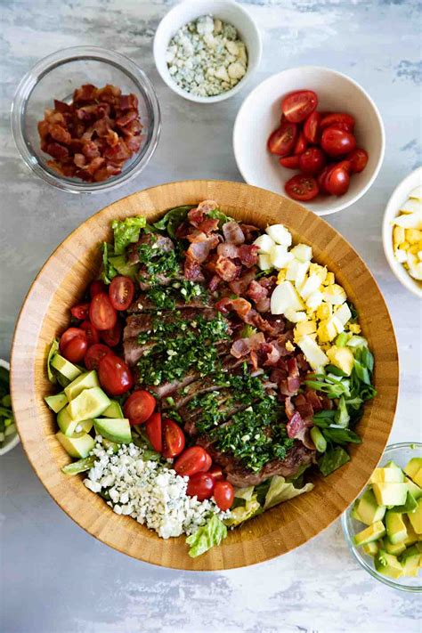 grilled steak cobb salad recipe taste