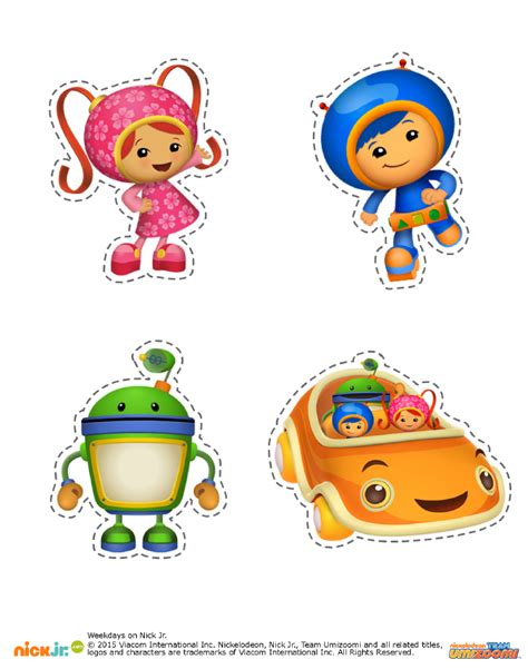 5 pages--Scavenger hunt--- http://www.nickelodeonparents.com/umizoomi ...