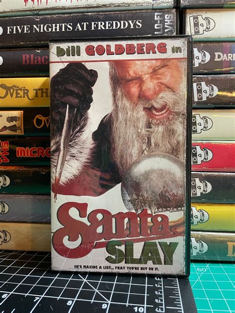 Santas Slay Bill Goldberg Custom VHS Horror - Etsy