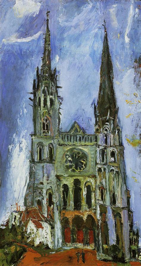 Cath Drale De Chartres Soutine Huile Sur Toile X Flickr