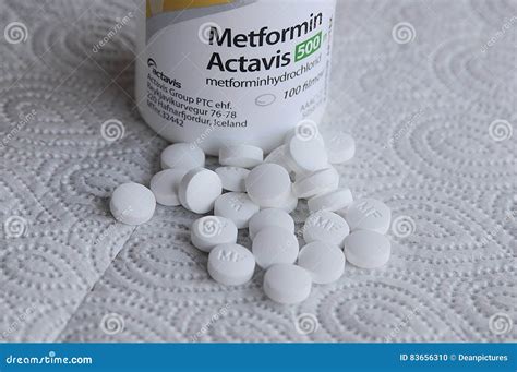 Metformin Actavis 500 Mg Pills Editorial Image Image Of Editorial Medcine 83656310