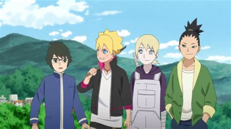 Denki, Boruto, Inojin and Shikadai || Boruto: Naruto Next Generations ...