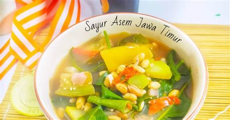 Resep Sayur Asem Jawa Timur Oleh Chiensyn Kuliner Cookpad