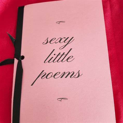 Sexy Poems Etsy