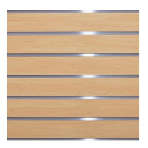 Maple Slatwall Panel With Metal Inserts 3 Groove Distance 4x8