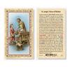 St Joseph Patron Of Workers Gold Stamped Laminated Holy Cards 25