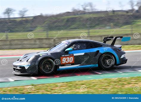 Scarperia 23 March 2023 Porsche 911 GT3 Cup 992 Of Team HRT