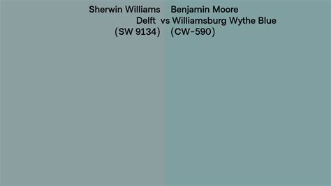 Sherwin Williams Delft Sw Vs Benjamin Moore Williamsburg Wythe