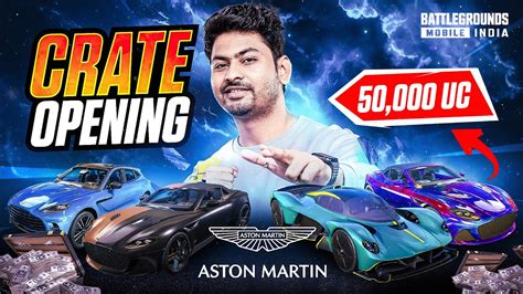 Aston Martin Crate Opening In Uc Bgmi Live With Hydra Dynamo