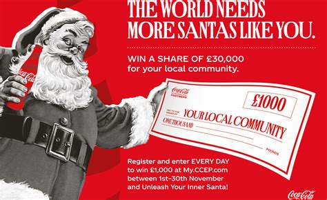 ‘the World Needs More Santas Like You Coca Cola Europacifc Partners