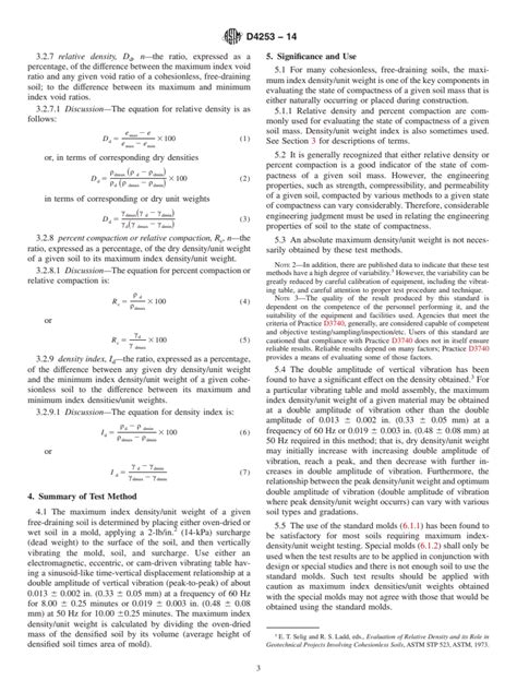 Astm D Standard Test Methods For Maximum Index Density And