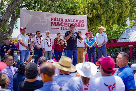 Destaca F Lix Salgado La Participaci N De Claudia Sheinbaum En El