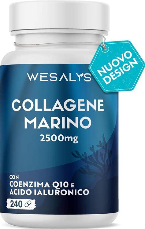 Collagene Marino Con Acido Ialuronico Capsule Mg Di