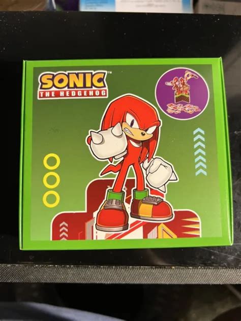 NEW MCDONALDS SONIC The Hedgehog KNUCKLES Happy Meal Toy 2 00