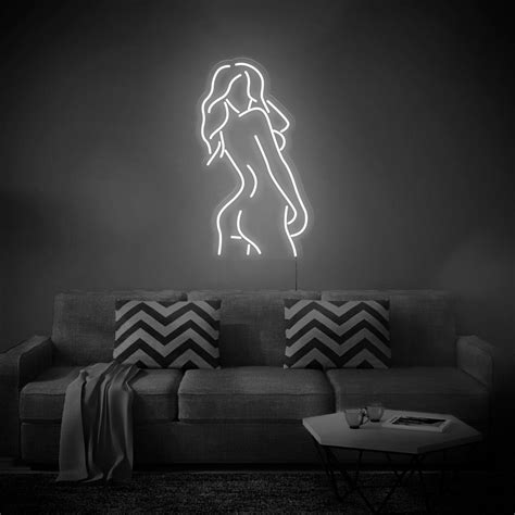 Sexy Girl Led Neon Sign Wall Decor Wall Sign Neon Lights Etsy