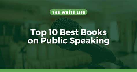 Top 10 Best Books on Public Speaking